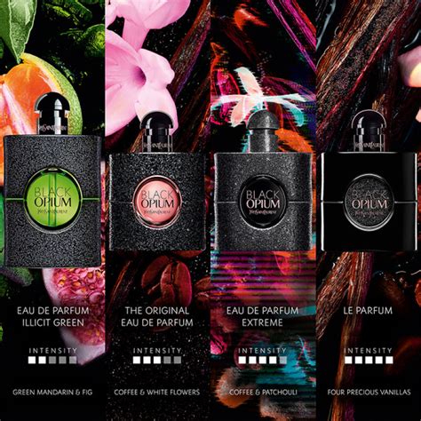 black opium perfume differences|cheapest price black opium.